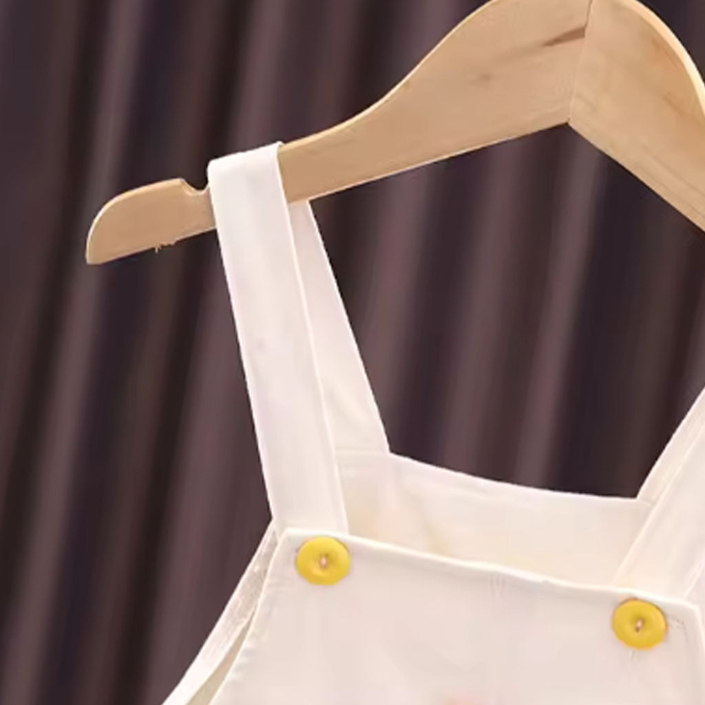 Baby Boy 2 Piece Stripped Half-Sleeves Shirt With Cartoon Pocket & Short Set