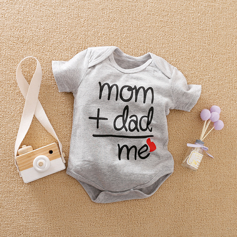 Baby Boy Cotton Short-sleeve Romper