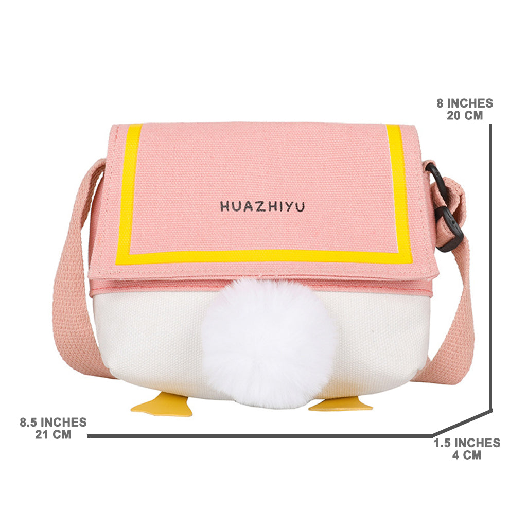 Mini Duck Button Shaped Crossbody Bag