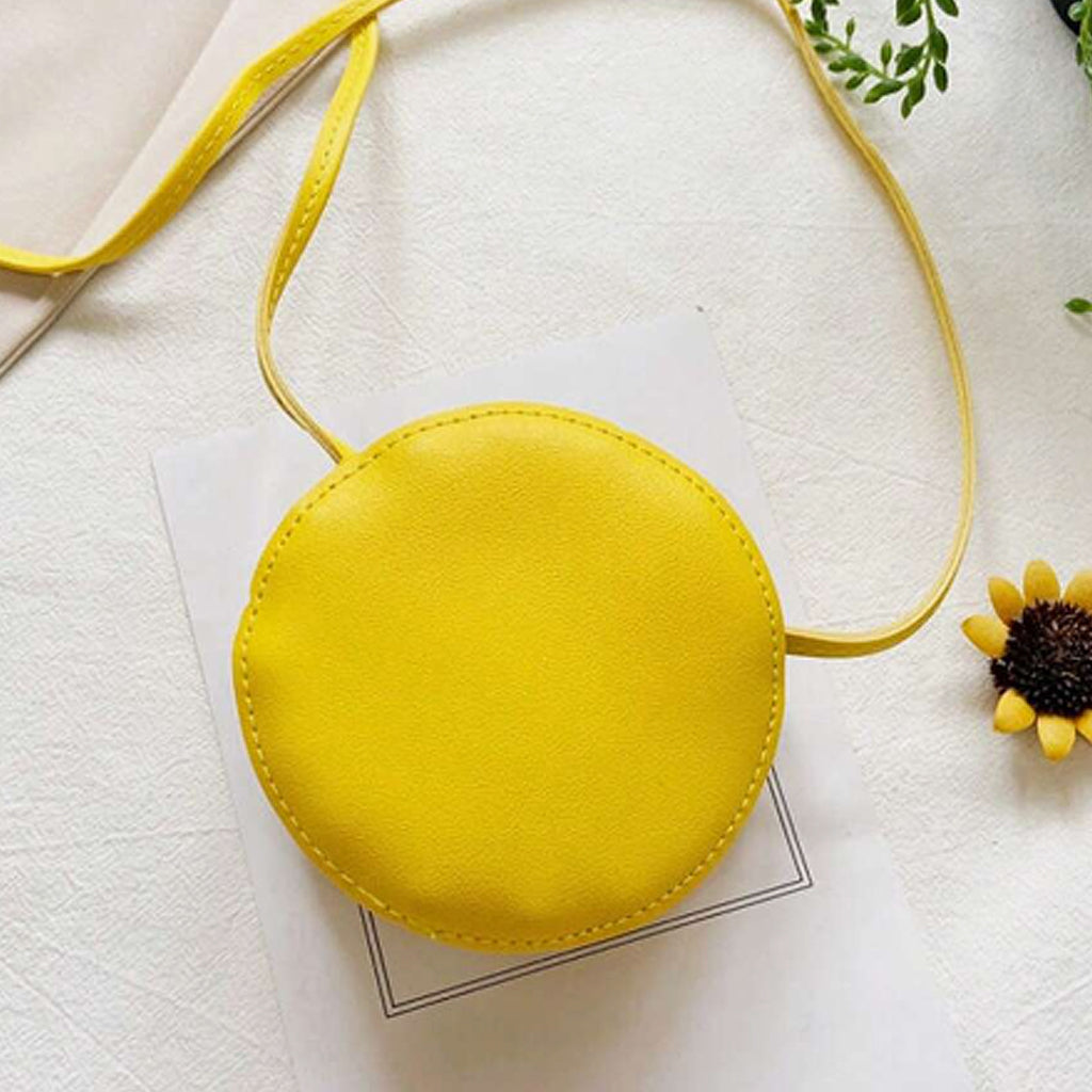 kids Girl Sweet Adorable Shoulder Bag with Daisy Color Scheme