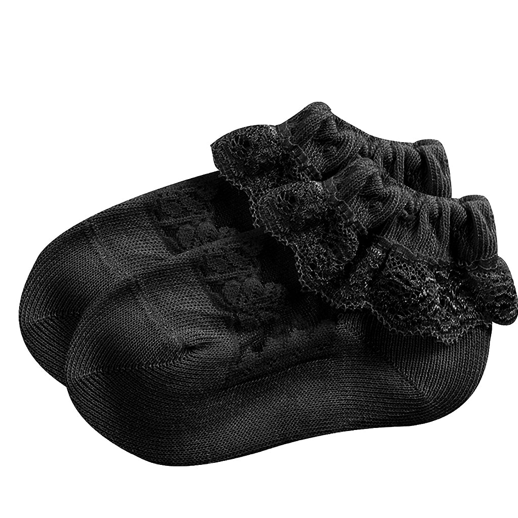 Baby / Toddler Solid Lace Breathable Socks