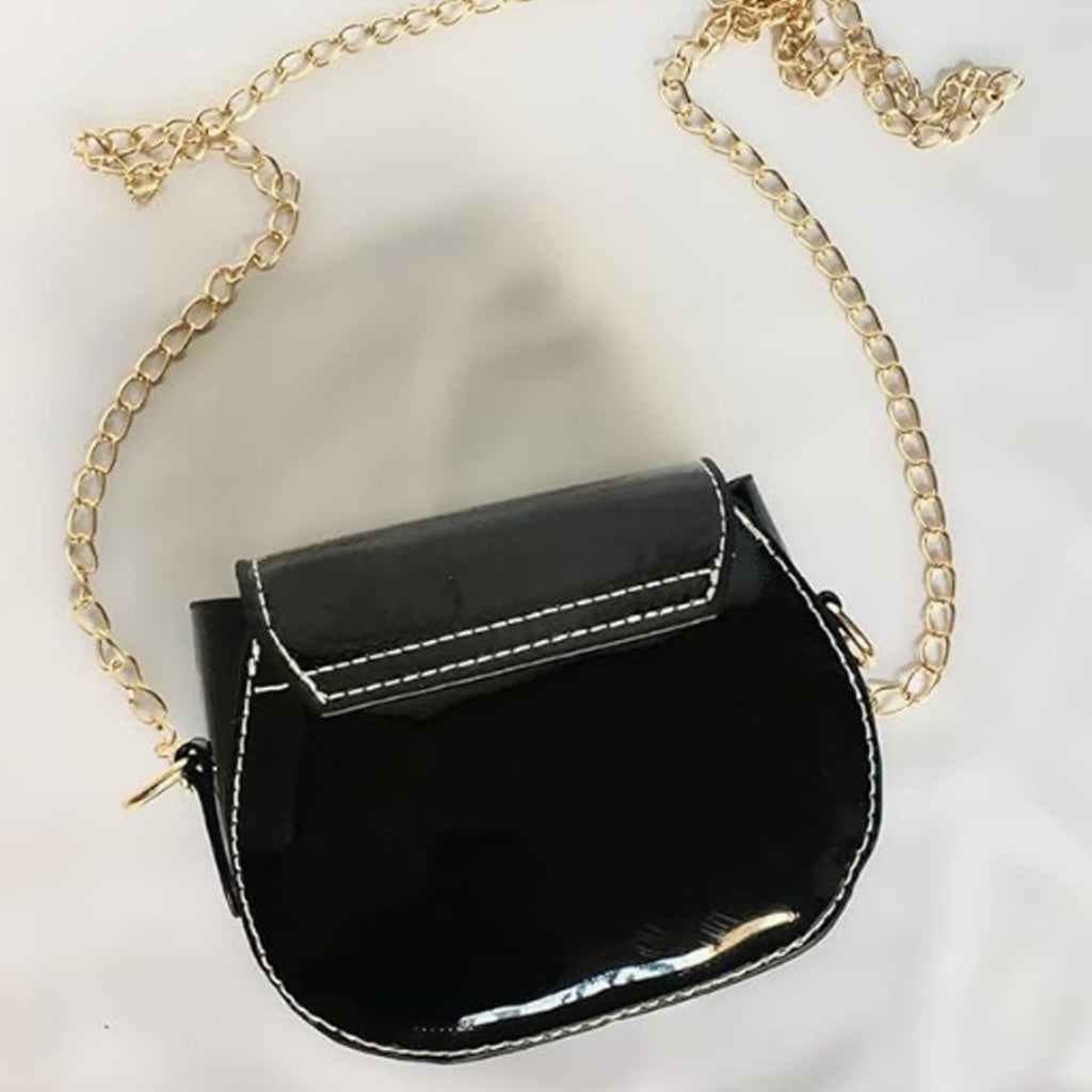 Baby Girls Causal Embossed Heart Pattern Shoulder Bag