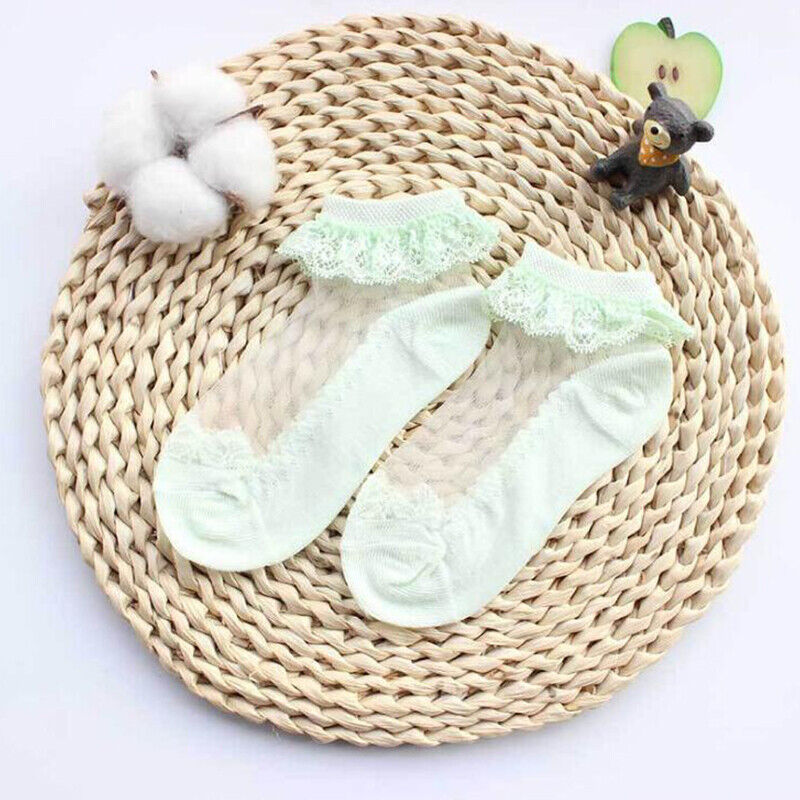 Toddler / Kid Lace Flounced Breathable Socks