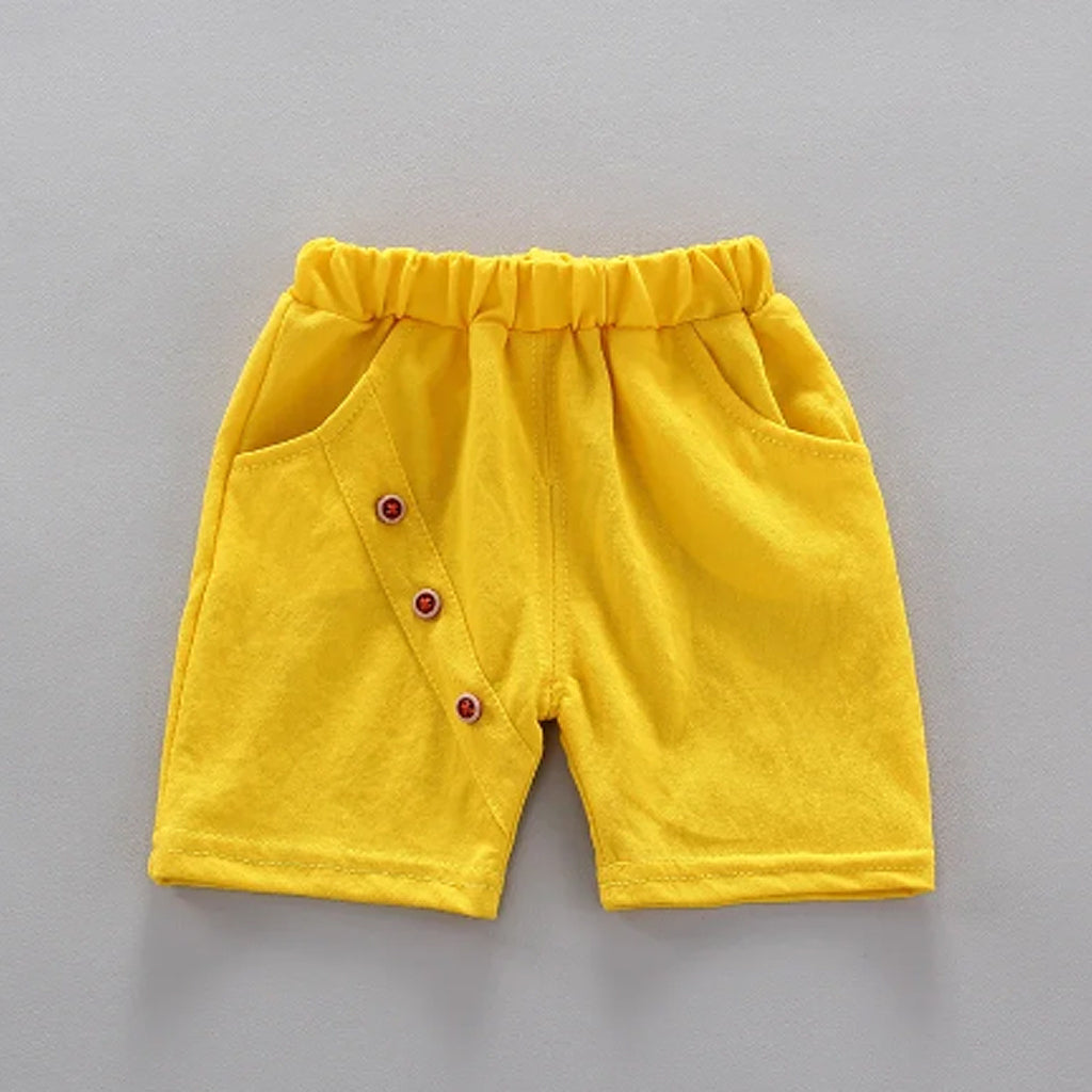 Pineapple Print Short-Sleeve Tee And Shorts Set