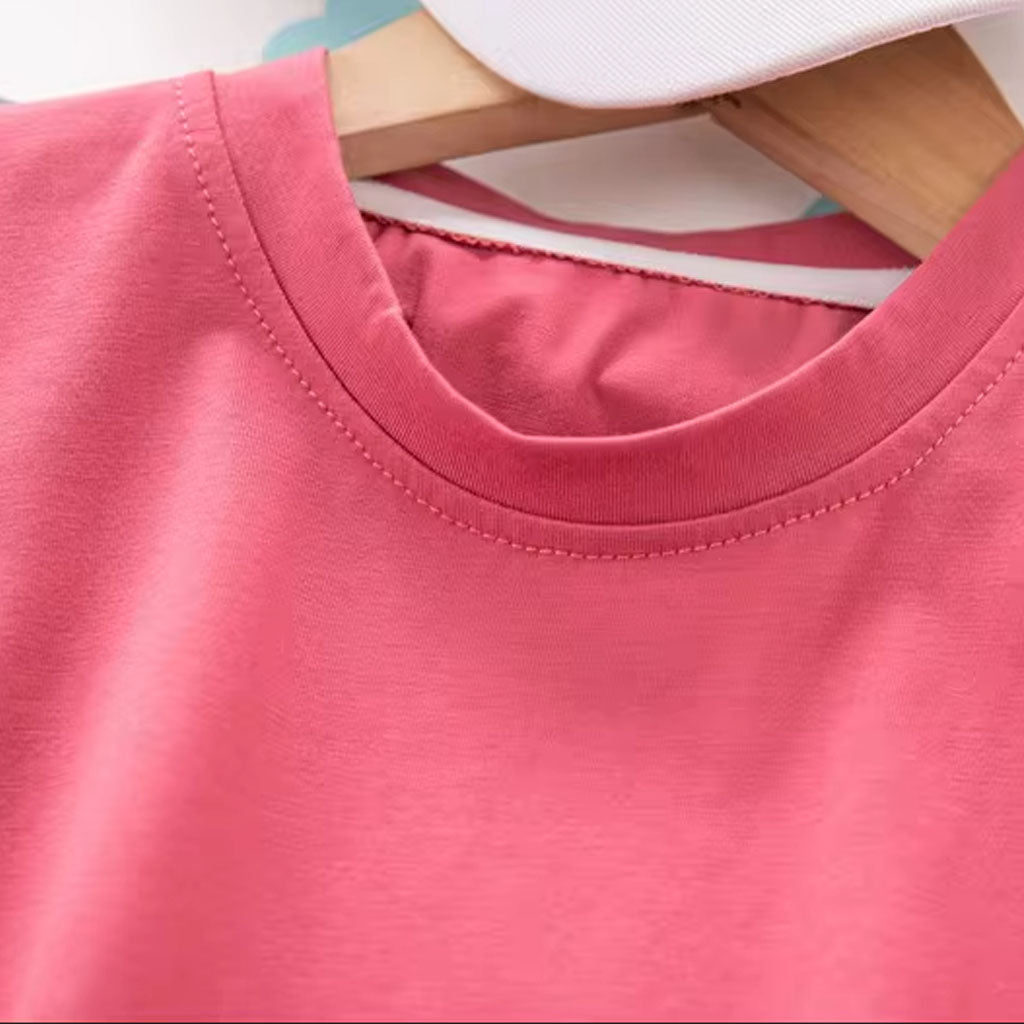 Baby Boy 2pcs Tee and Monster Design Dungaree Set