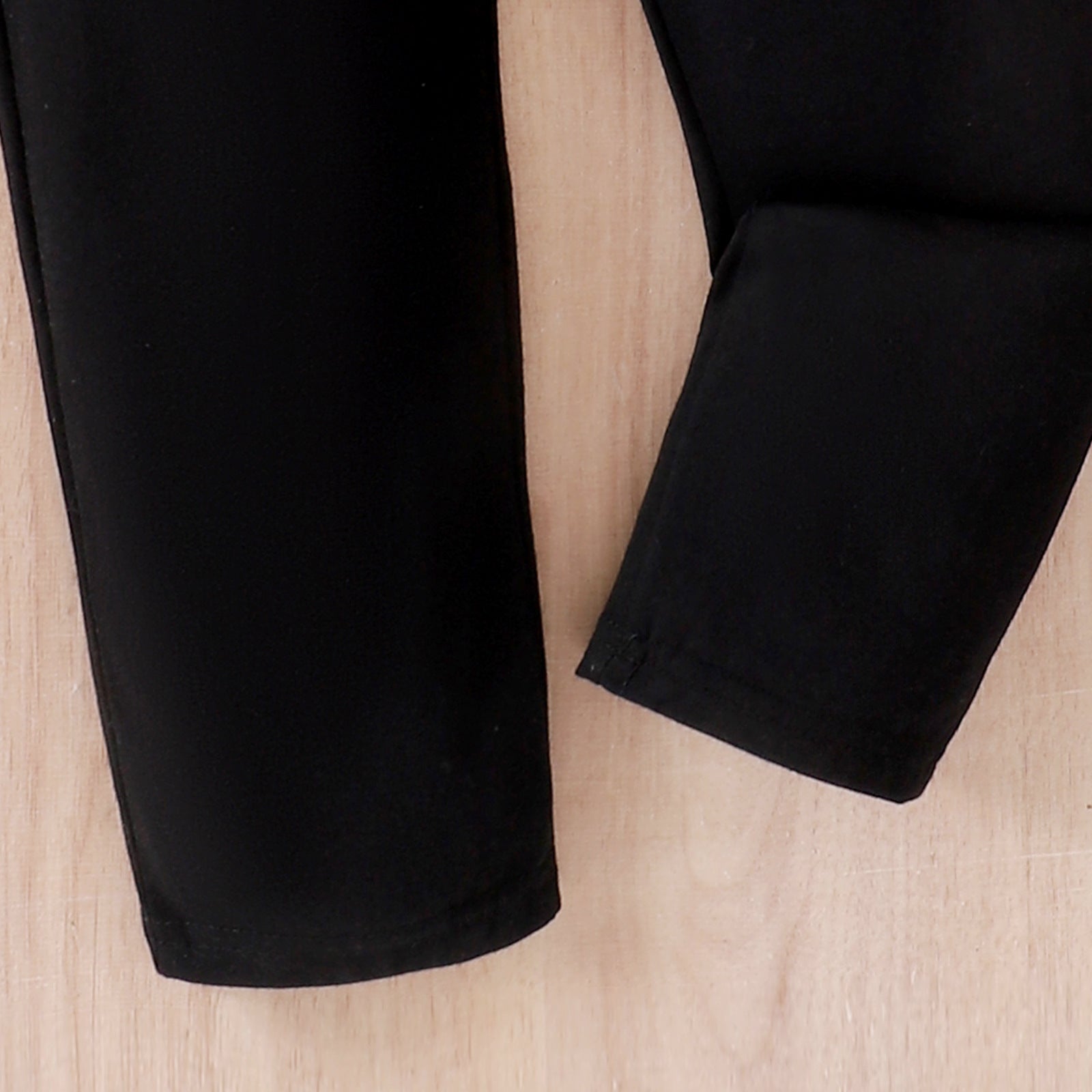 2Pcs Baby Girl Lapel Furry Coat With Suspenders Jumpsuit Trousers