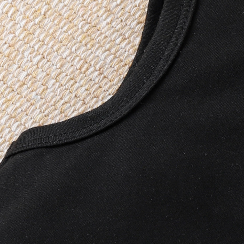 Baby Girl Solid Halter Tee & Flap Pocket Side Cargo Pants