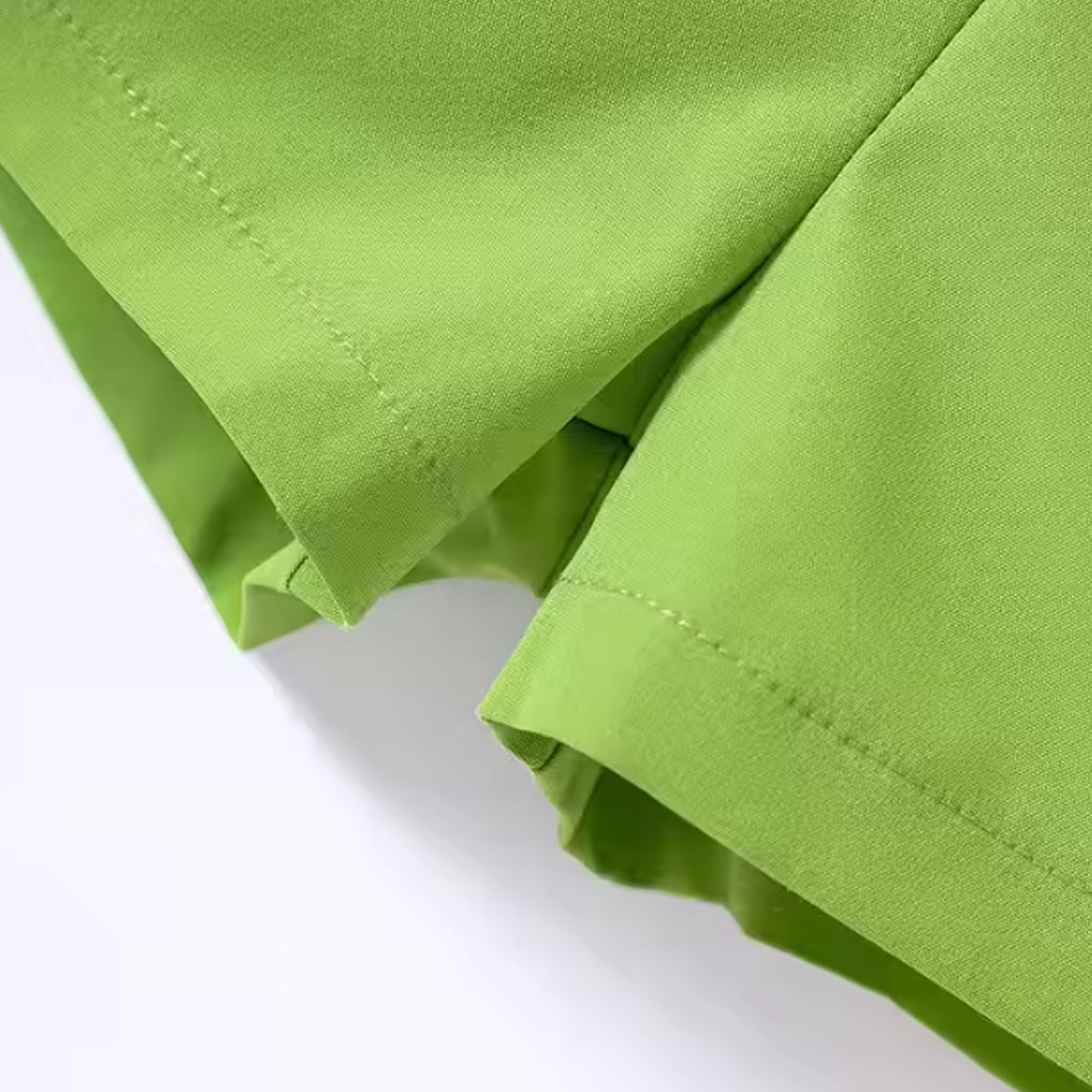 Toddler Girl Bowknot Design Solid Color Cami Style Romper