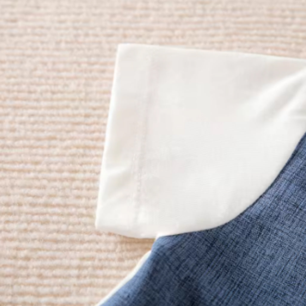 Baby Boy Gentleman Tie Decor Short-Sleeve Jumpsuit