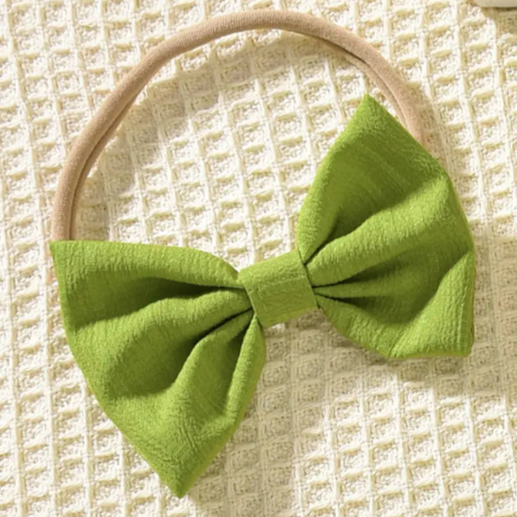 Baby Girl Floral Embellished Lace & Ruffled Short Sleeves Tail Romper with Headband Set