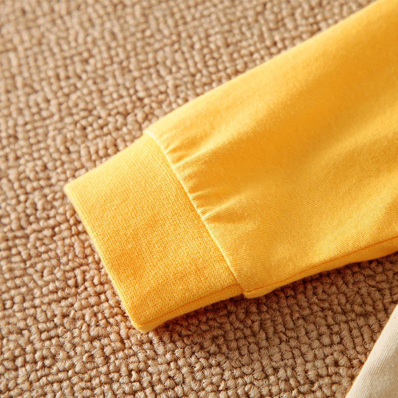 Baby Cartoon Animal 3D Ears Long-sleeve Bow Tie Romper