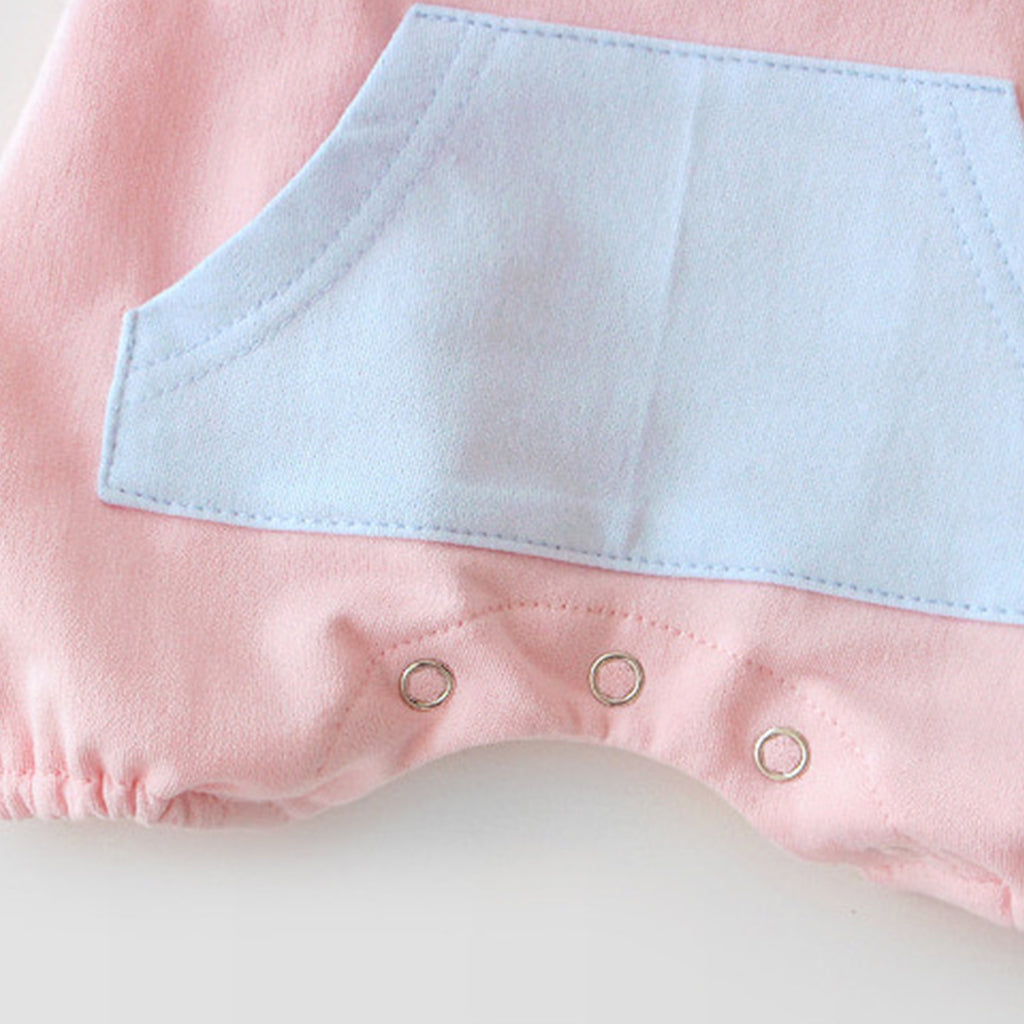 2pcs Baby Boy/Girl Elephant Style Cap With Strap Design Jumpsuit