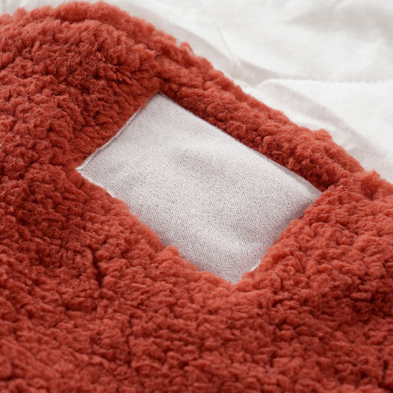 Baby Blanket Swaddle Wrap Winter Cotton Plush Hooded Sleeping Bag